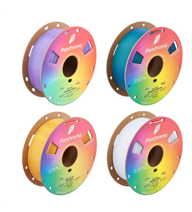 Panchroma PLA Filament Colorful Bundle 1.75mm 1kg 3D Printing Filament Sealed