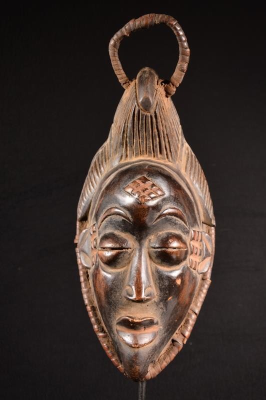 African Old Punu Mask/Mask Gabon Africa Afrique 1470