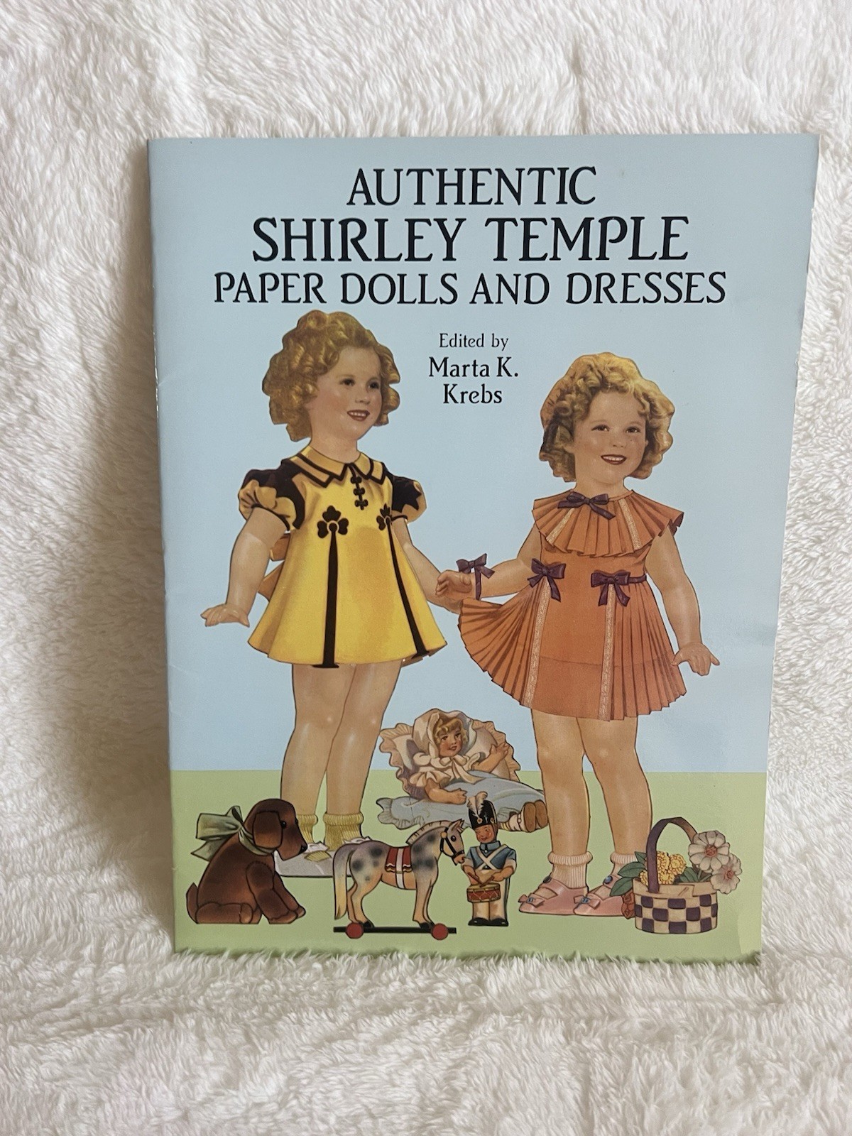 Shirley Temple Paper Dolls Book New!
