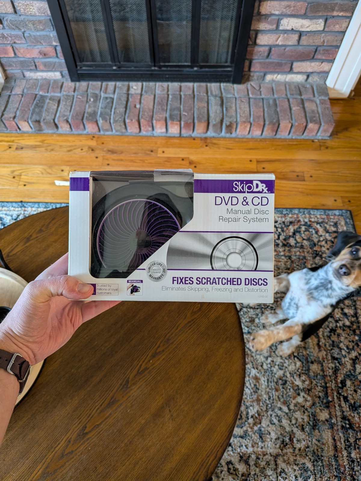 SkipDrx DVD & CD Manual Disc Repair System: Open Box