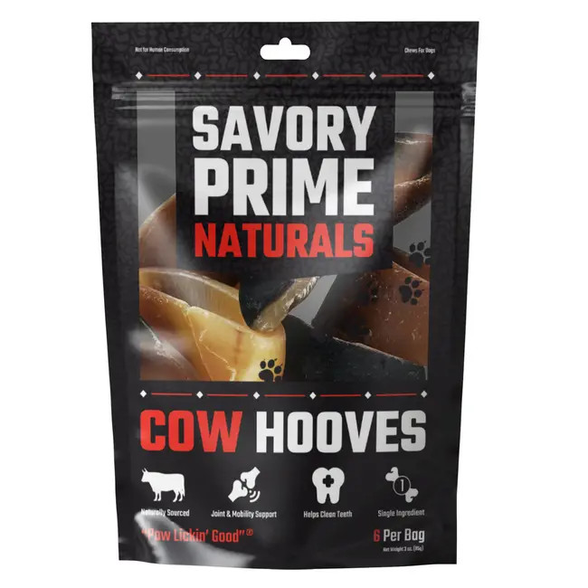 S & M Professionals Naturals Beef Hooves Natural Dog Chew Cow