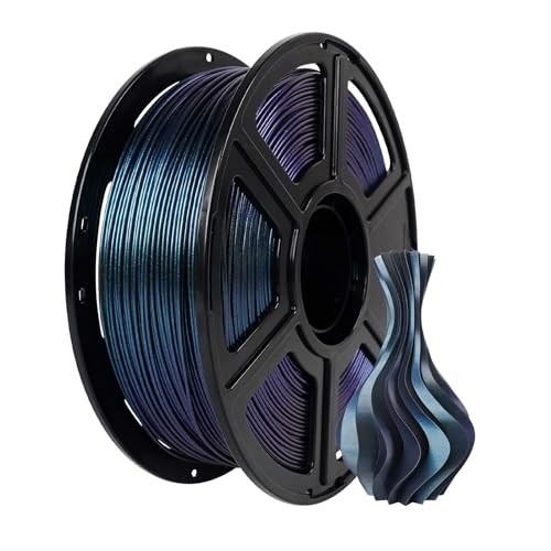  PLA Filament 1.75mm +/- 0.02mm Color Changeable 3D Printer Burnt Titanium