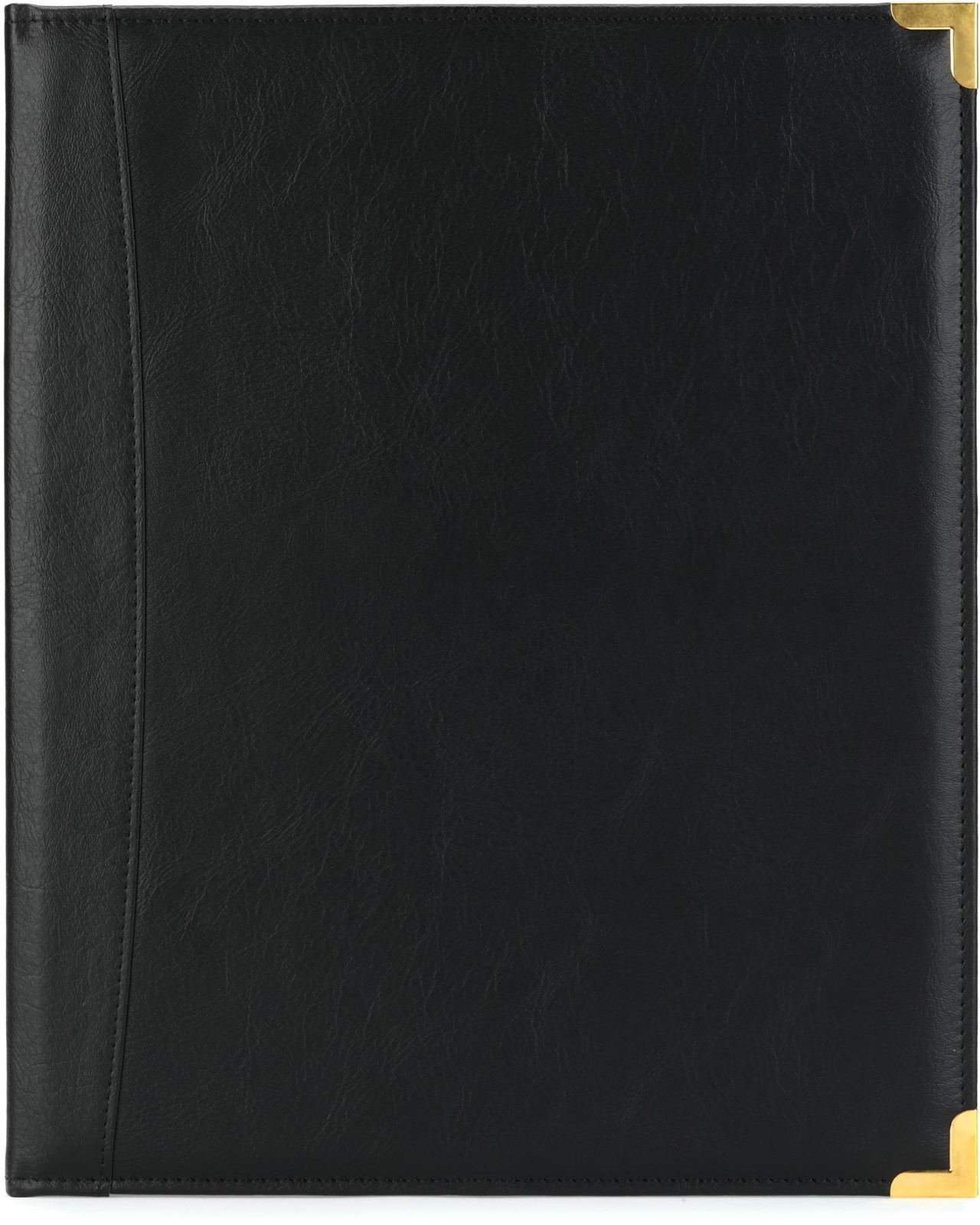 Protec F2BK Deluxe Padded Music Folder with Brass Corners (5-pack) Bundle