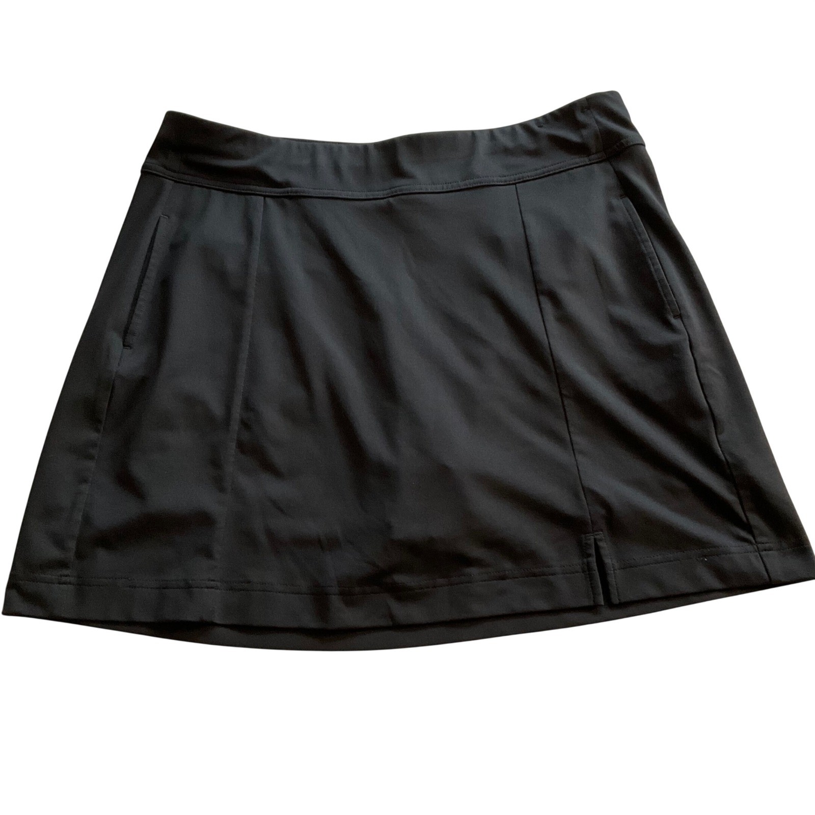 Callaway Opti-Dri Skort Women Large Black Active Golf Tennis Athletic