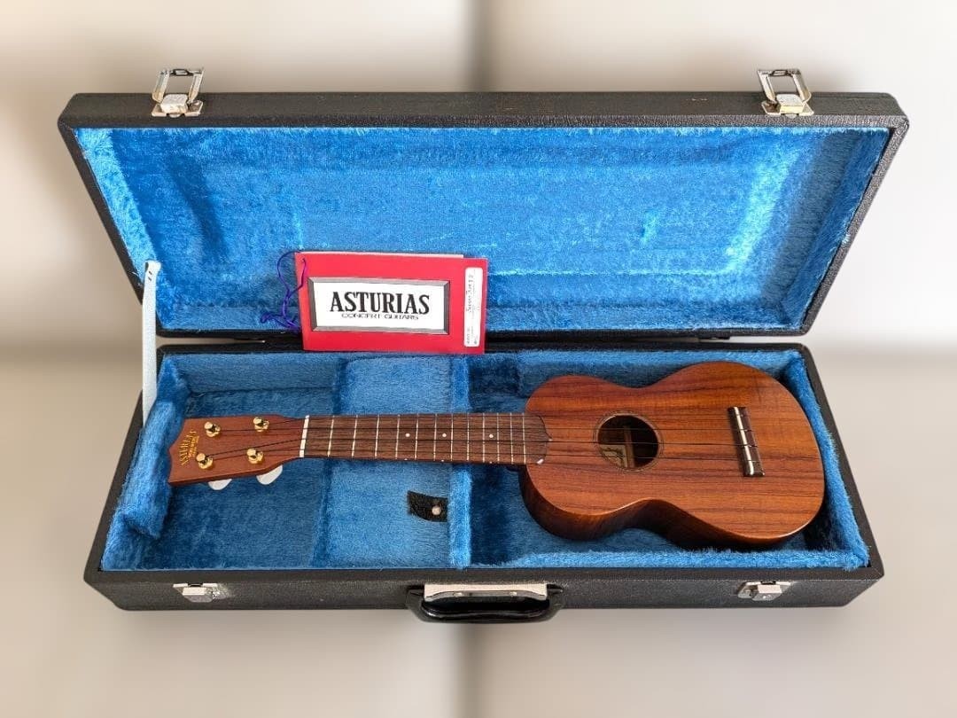 [Good condition] ASTURIAS Soprano Koa 12 Domestic production