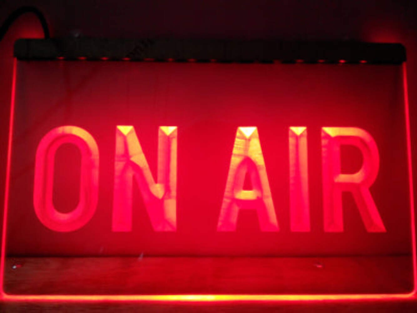 ON AIR Studio LED Sign Recording Radio Podcasting Livestream