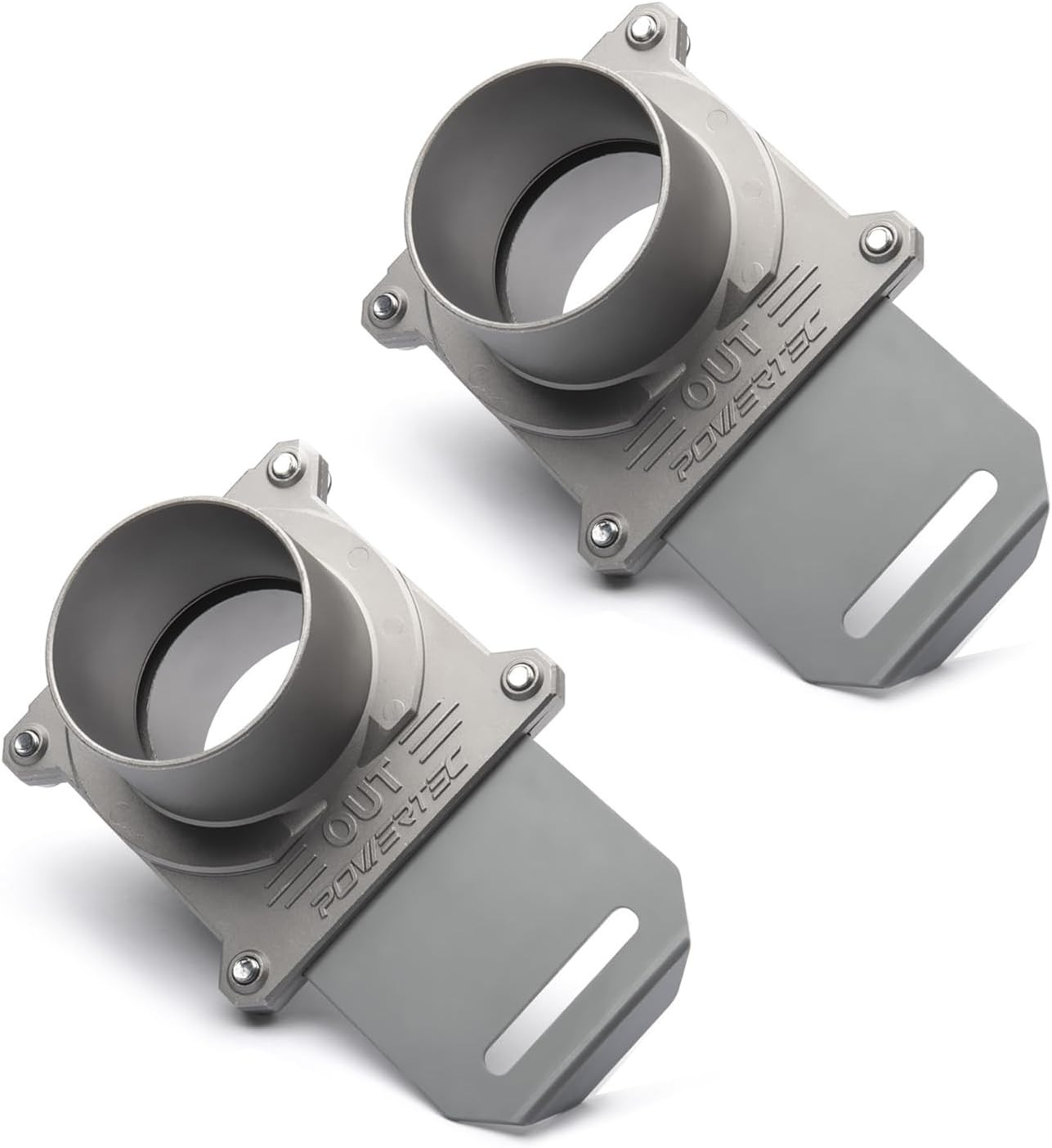 70325-P2 Blast Gate 2-1/2 Inch, W/Anti Clog and Air Leak Seal for Dust Collectio