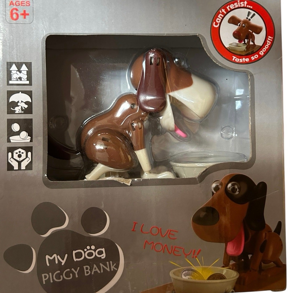 My Dog Piggy Money Bank New In Box Age 6+ Per Box