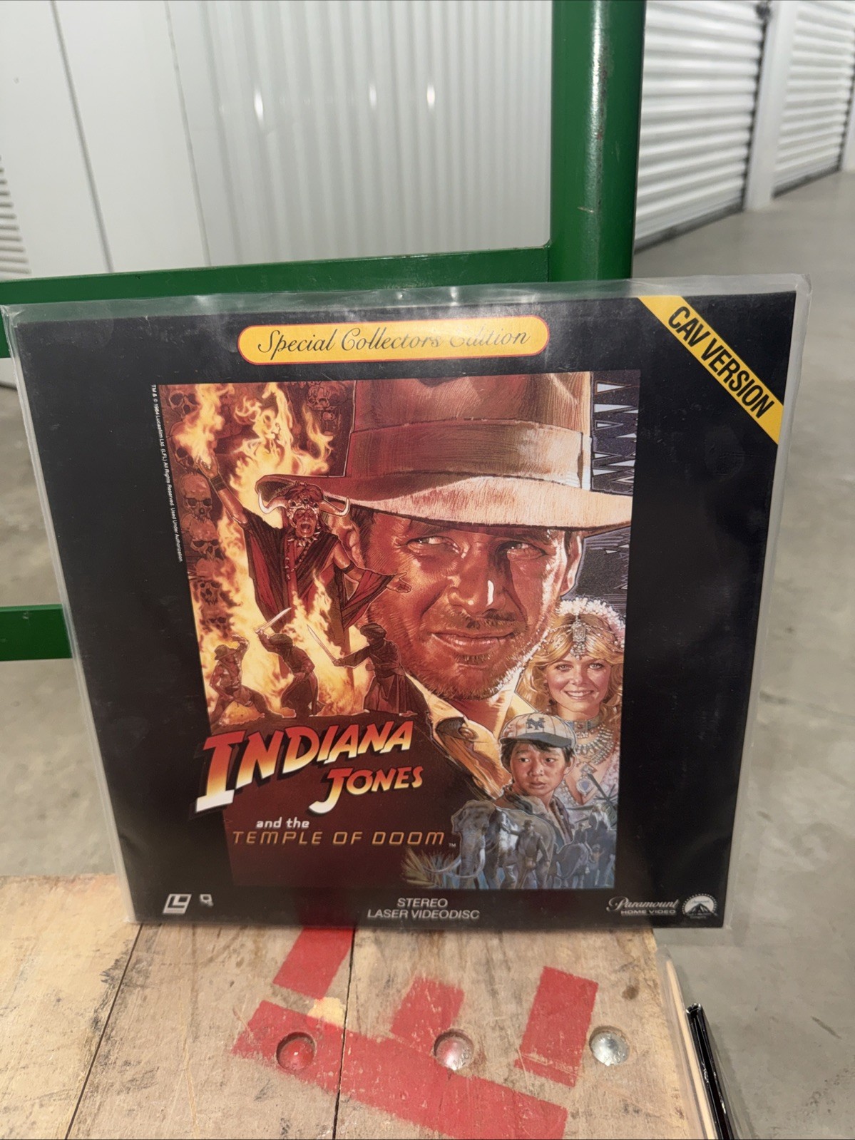 Indiana Jones And The Temple Of Doom Laserdisc Special Collectors Edition