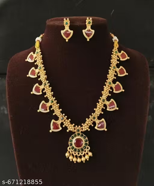 Indian Bollywood Gold Plated Kundan Choker Bridal Necklace Earrings Jewelry Set
