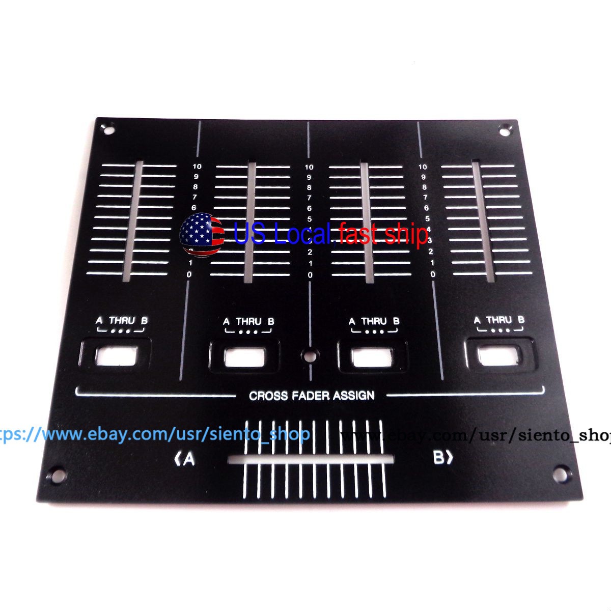Dah2830 metal fader panel for pioneer djm-900nexus djm900 900srt US SHIP