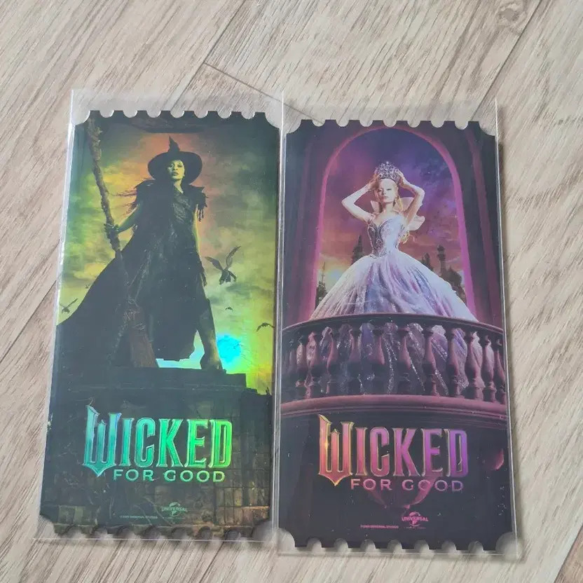 Wicked 2 Original Tickets - Elphaba Glinda Bundle, No Refund