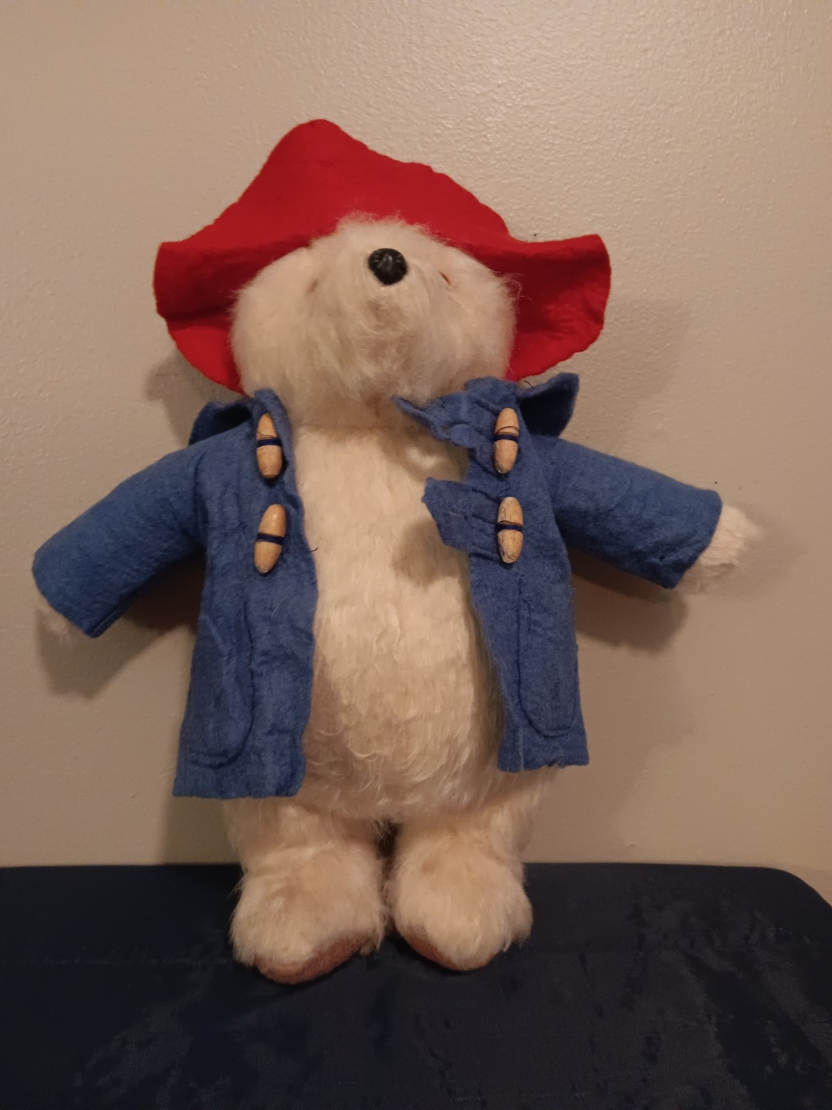 Vintage Paddington Bear Plush Gabrielle Designs 1981 handmade England Peru 