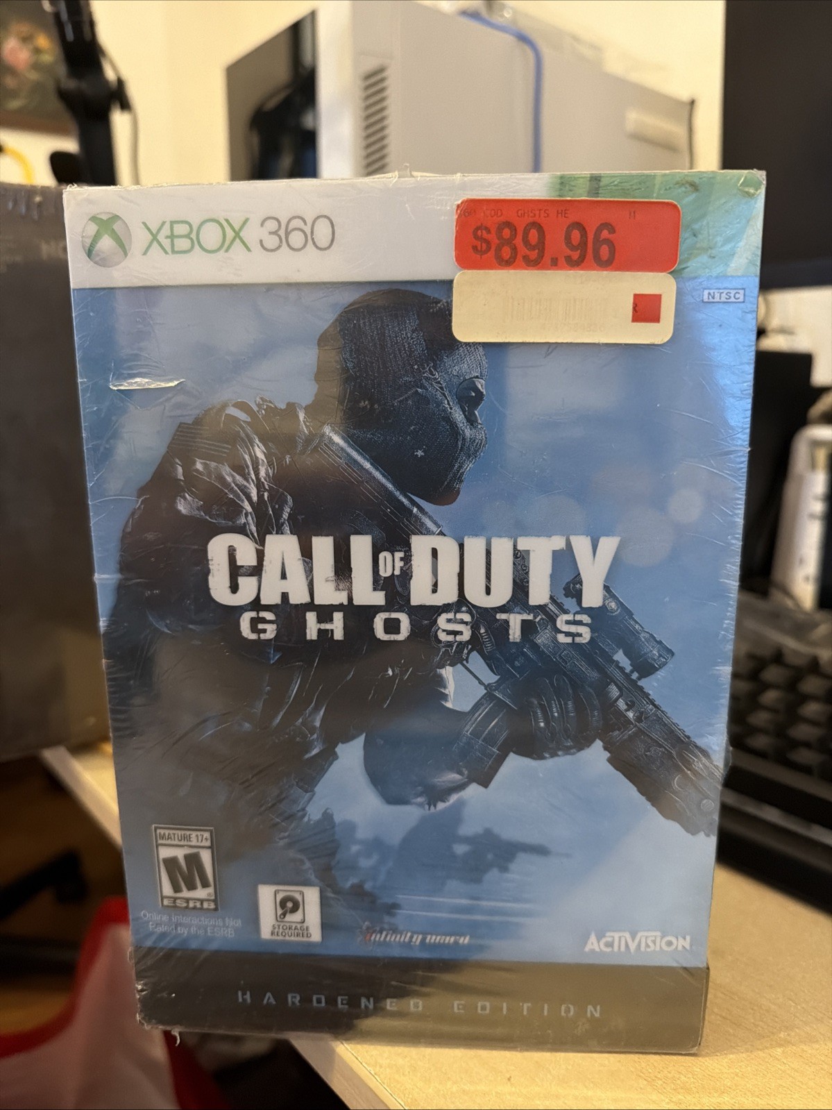 Call of Duty Ghosts Hardened Edition Xbox 360- Partially Sealed