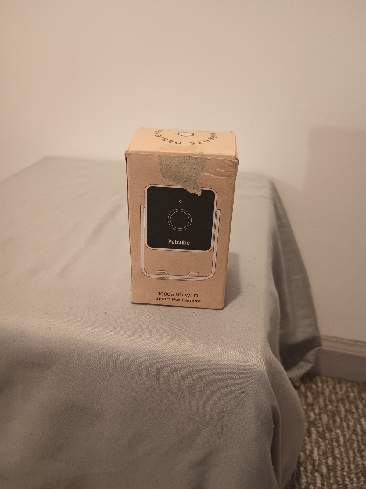 Petcube Cam Pet Monitoring Camera with Built-in Surveillance Open Box 