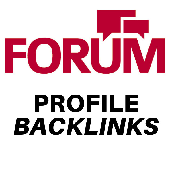 1000 Forum Profile Backlinks SEO Service | Boost Google Ranking