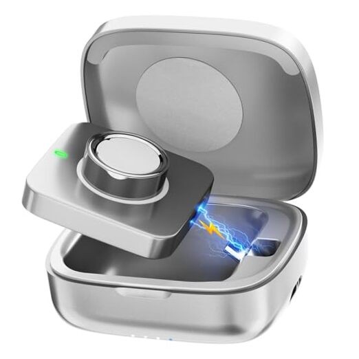 Compatible Charging Case for Ou-ra Ring Gen 3 & 4 Official Charger, Gray