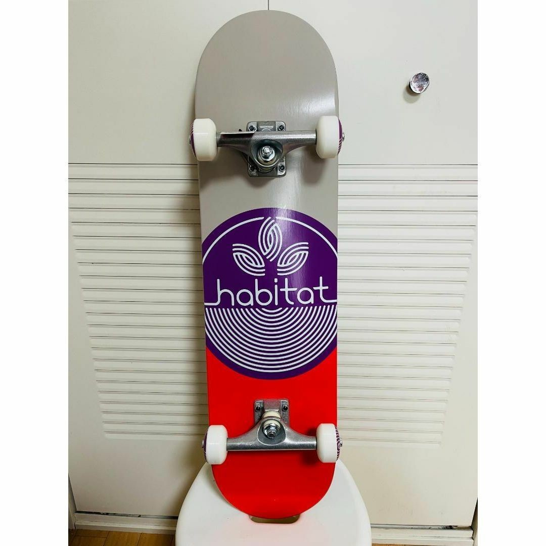 Habitat HABITAT 8.0 Complete Skateboard Complete Product with Tools