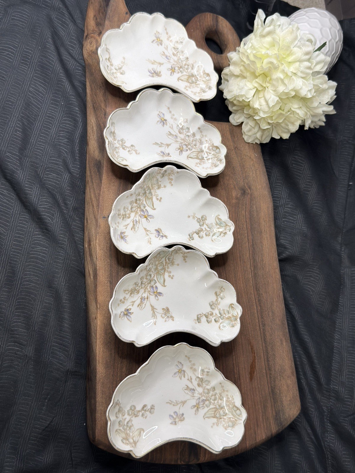 Haviland Schleiger 245 China Bone Dishes - Set of Five (5) - Very Nice!