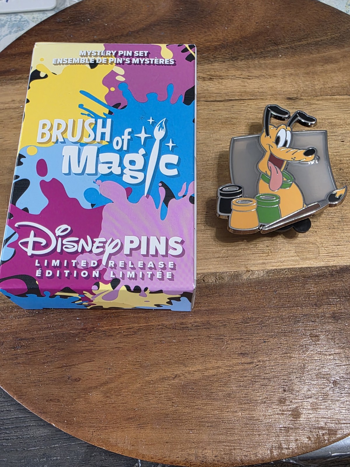 Disney Pins Brush Of Magic Mystery Pin, Pluto 