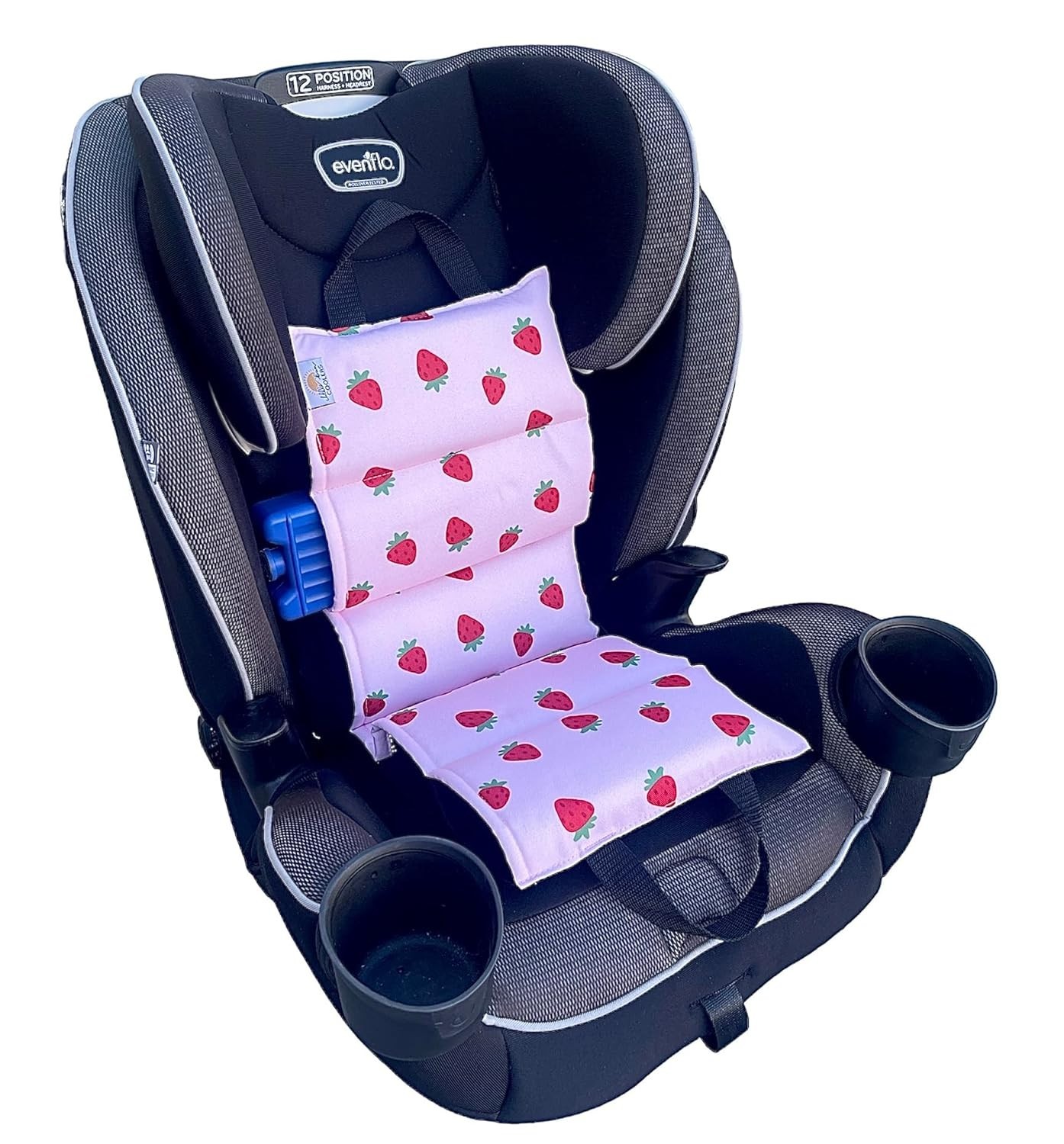 Baby Car Seat Cooling Cushion Strawberry Infant Cooling Pad Washable Ice Pack