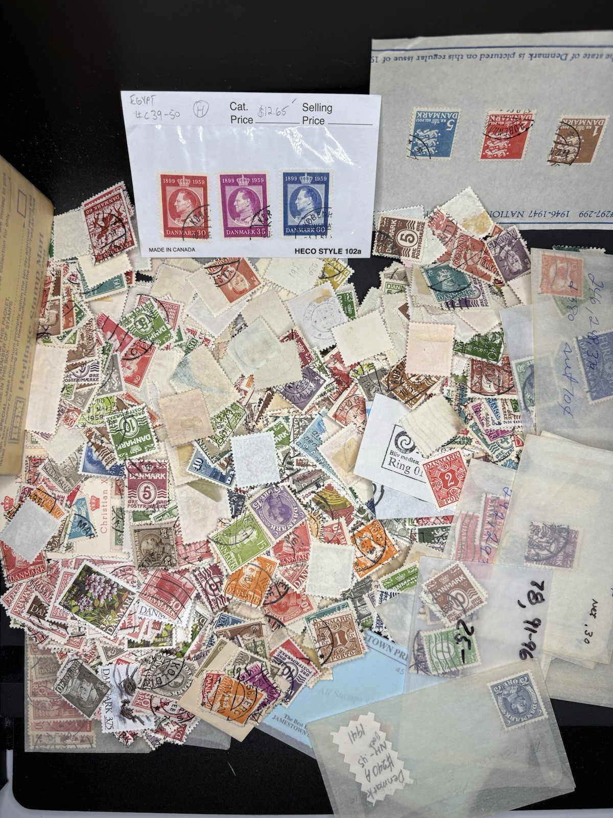 Denmark - Mixed Stamp Lot - Lots To Check Out Here !  Great Price ! 1x20g Pack.