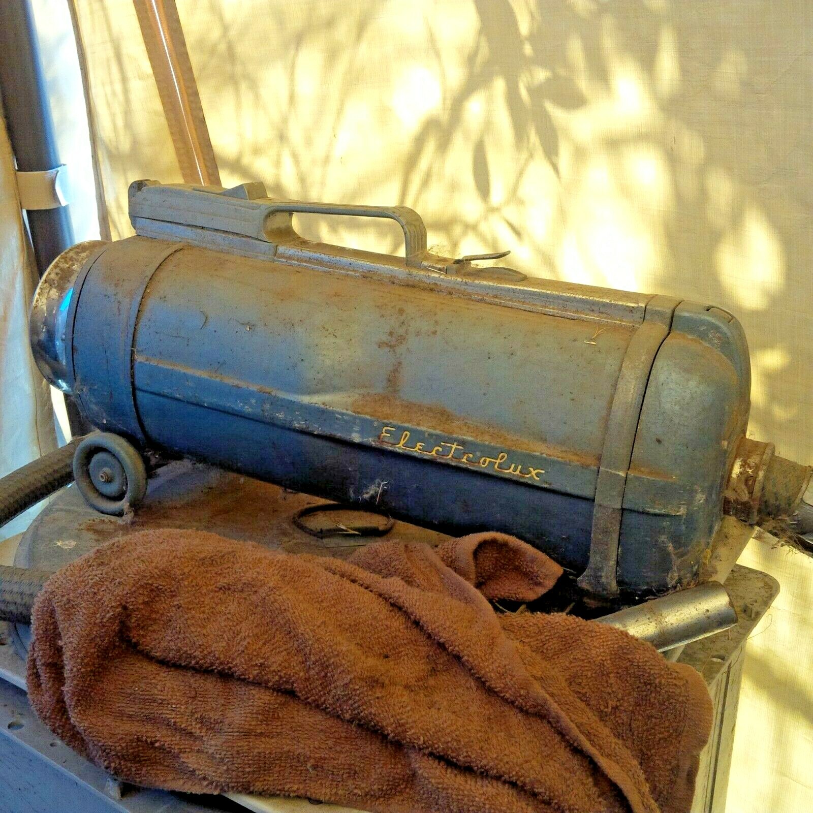 Antique 1940s 1950s Electrolux Canister Vacuum Cleaner As Is