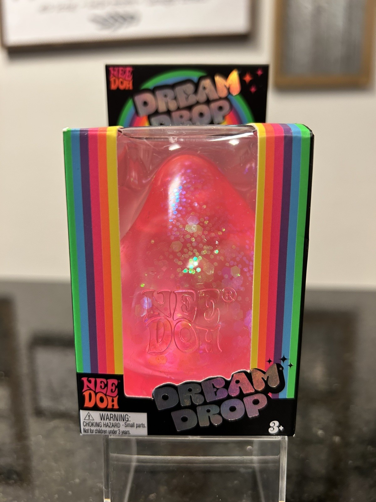 HOT! 🔥NeeDoh DREAM DROP Squishy! Viral NEE DOH! NEW Fast Shipping PINK