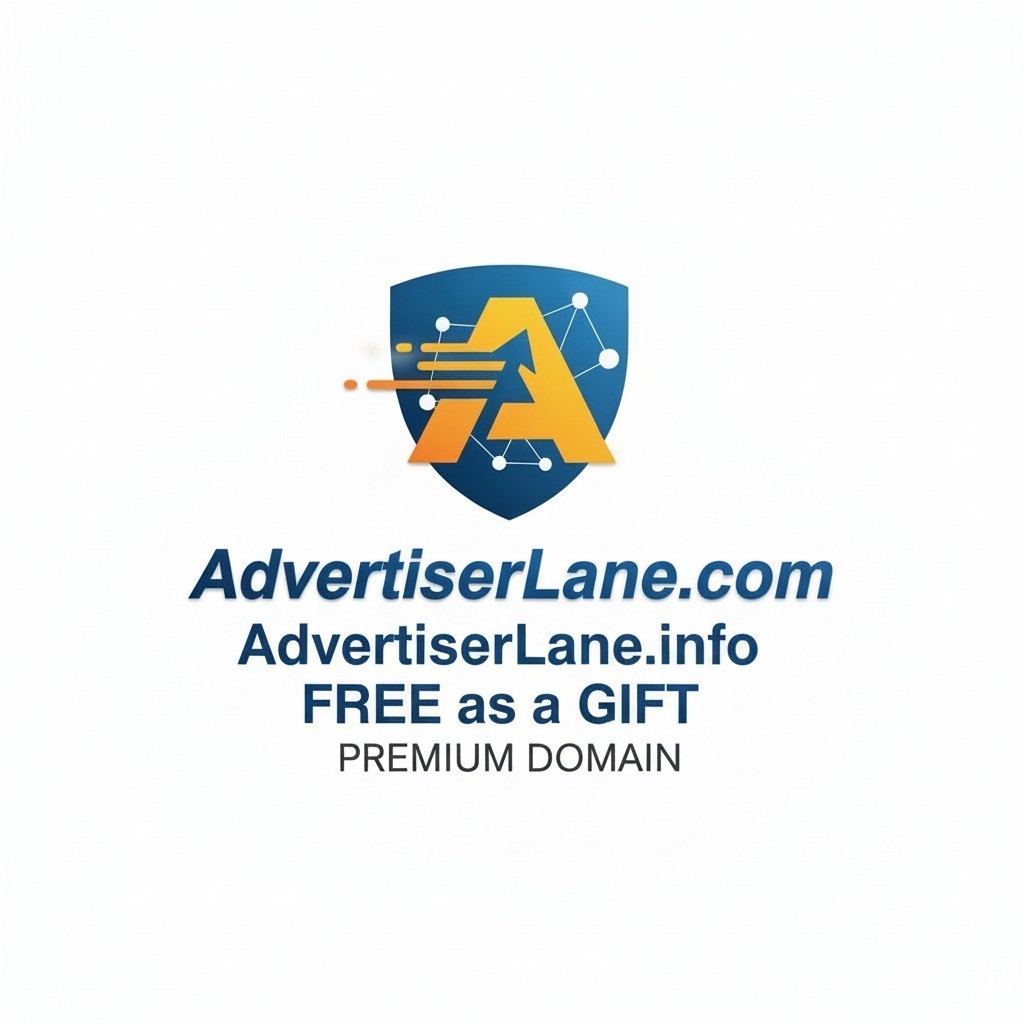 AdvertiserLane.com – Premium .COM Business Domain + Free .INFO