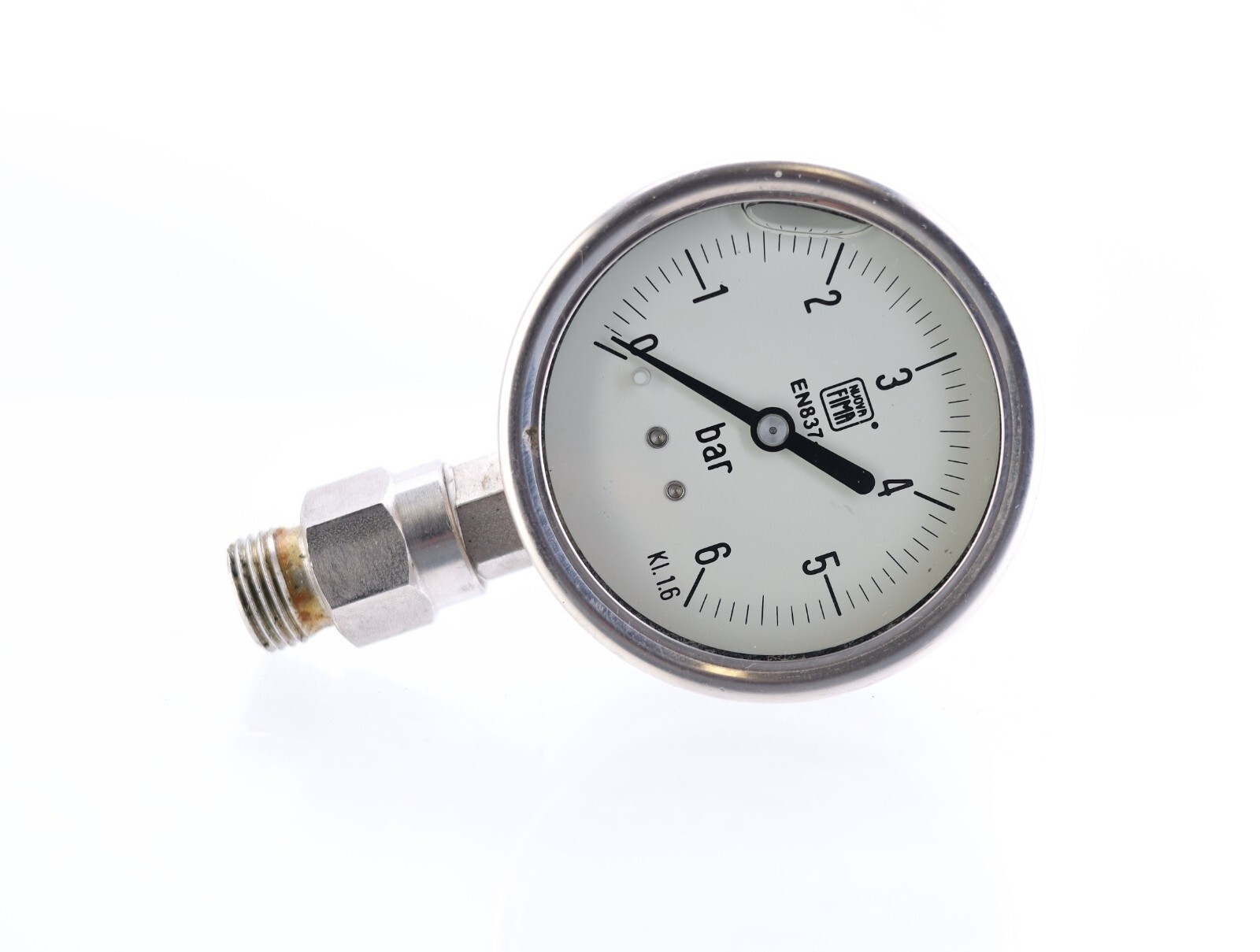 NUOWA FIMA KI.1.6 EN837 0-6BAR OIL PRESSURE METER GAUGE *rr