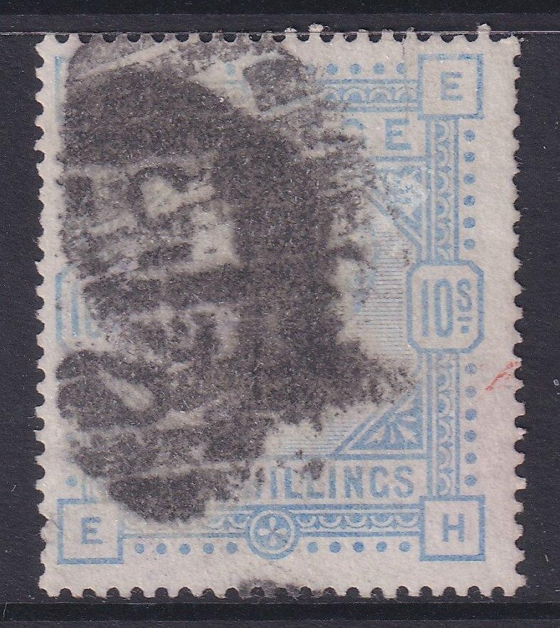 GB QV 1883, 10/- Pale Ultramarine. SG183a. Cat £550.