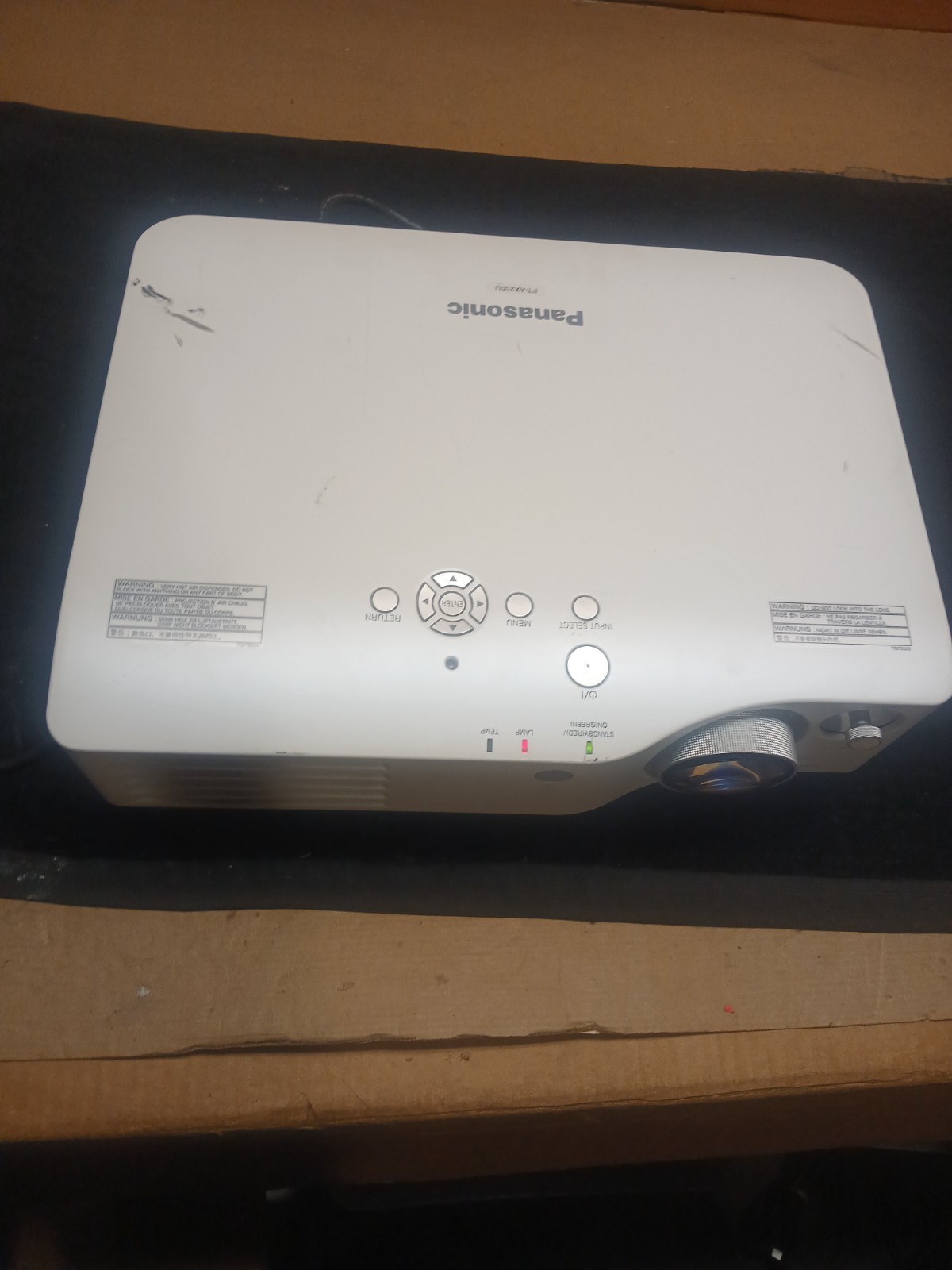 Panasonic PT-AX200U Home Cinema Projector - HDMI