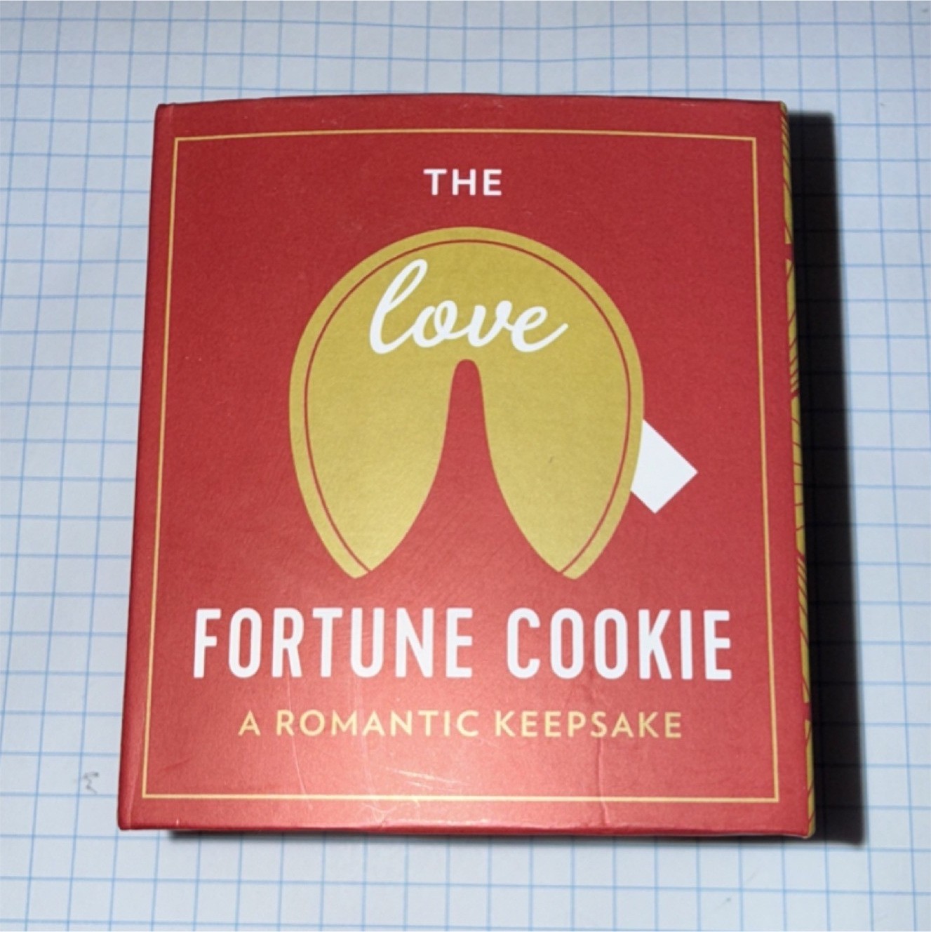 Running Press Love Fortune Cookie Romantic Keepsake Kit with Box and Book