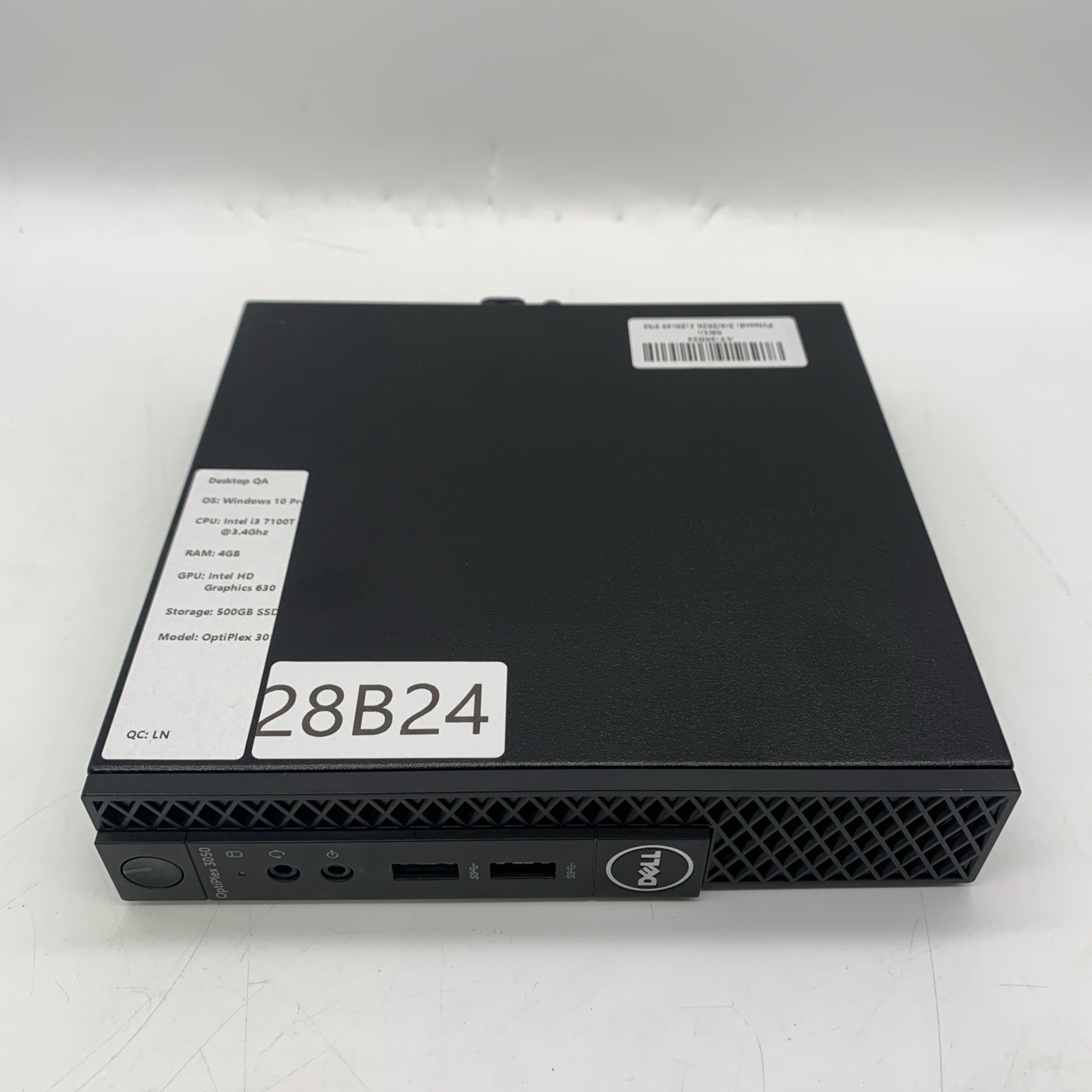 Dell OptiPlex 3050 i3-7100T 3.40GHz 4GB RAM 500GB SSD Win10P