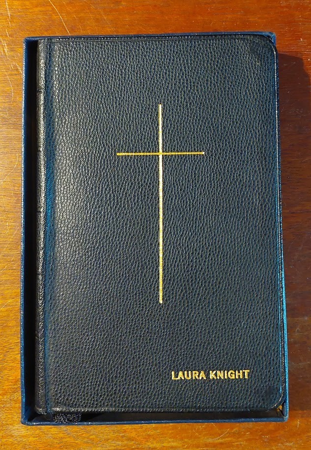 1928 Book of Common Prayer Oxford Press Black Leather Cover Episcopal Church