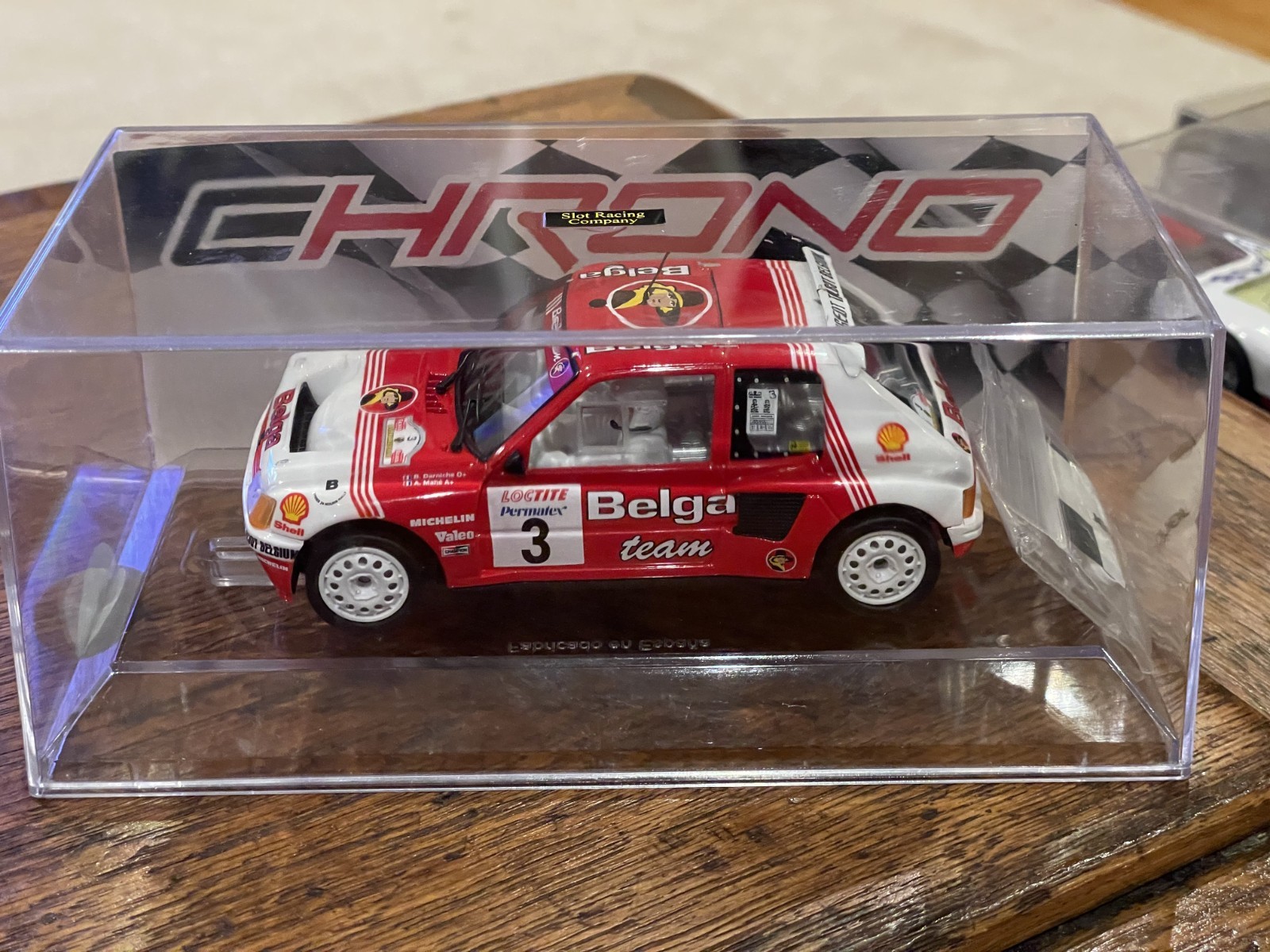 SRC 1/32 Slot Cars Peugeot 205 T16 Chrono 53604 4X4