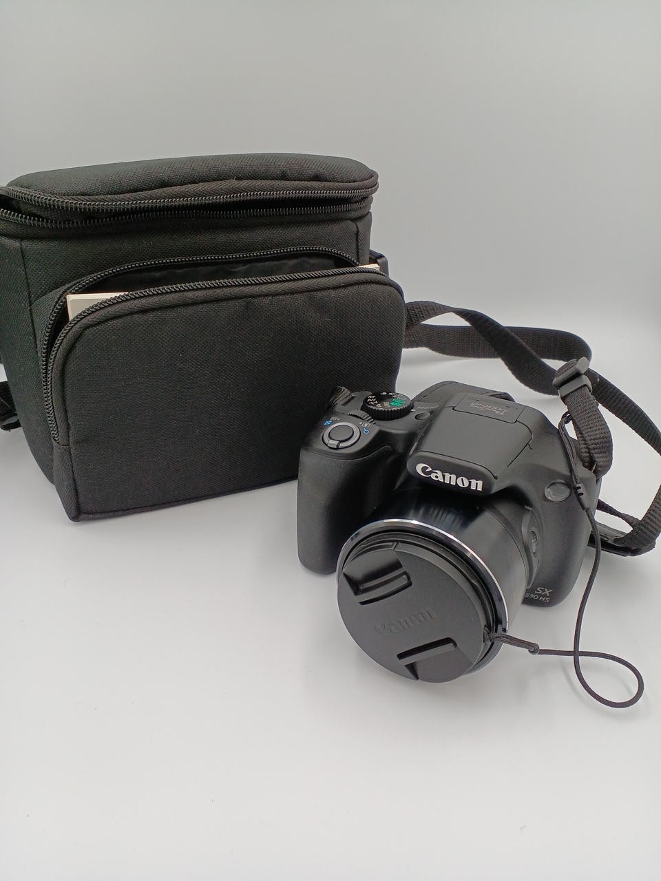 Canon Powershot SX530HS 16MP Digital Camera 50x Zoom, 2 Batteries & Charger From