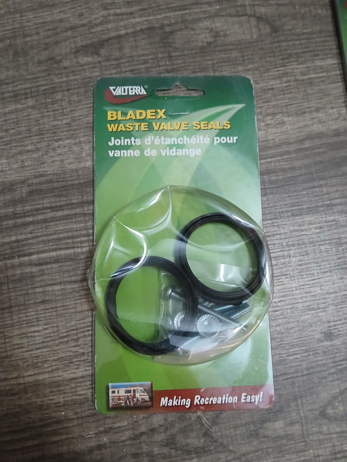 Valterra T1001-9VP Bladex Waste Valve Seals - 1.5",Black 1-1/2 Inch, Black 