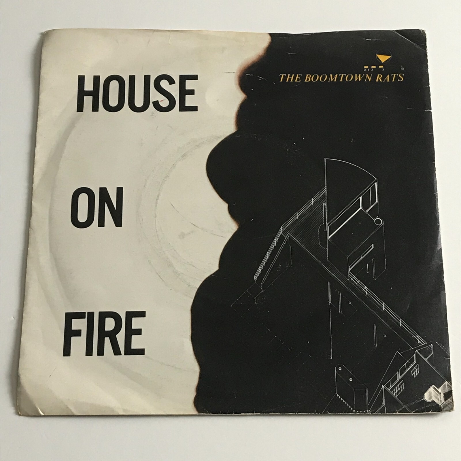 The Boomtown Rats - House On Fire 7" Vinyl Record - MER 91 VG+