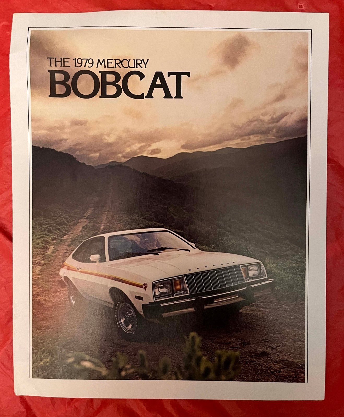 1979 Mercury "BOBCAT" - Original Car Dealer Sales Brochure / Catalog