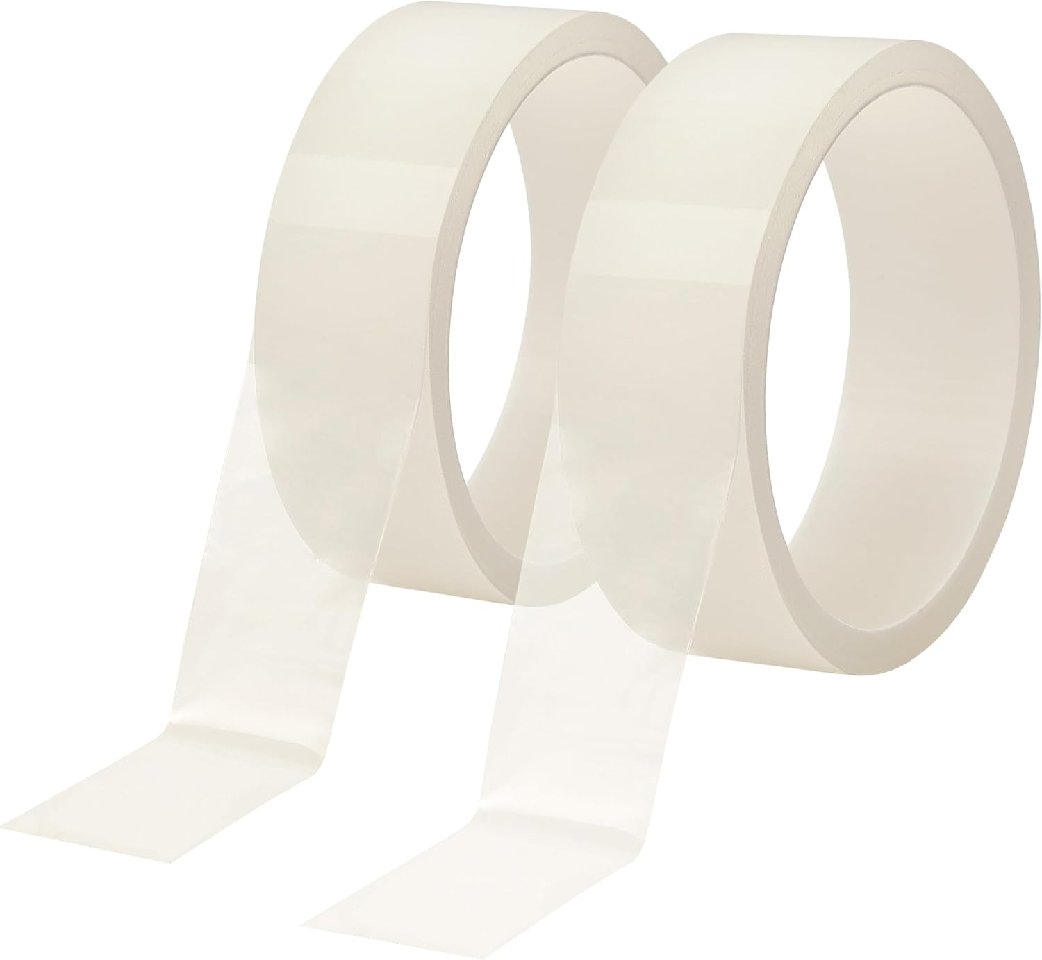 Transparent Window Weather Sealing Tape, 2 Rolls of 1.18-Inch x 33 Feet, Clear W