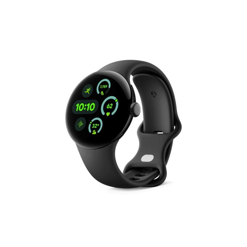 Google Pixel Watch 3 AMOLED 41 mm Digitale Touch screen Nero Wi-Fi GPS (satellit