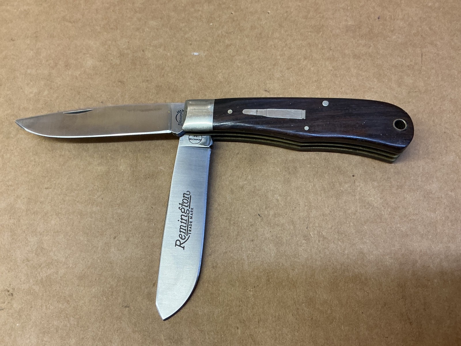 Remington Bullet Knife Reproduction with Cocobolo Handles