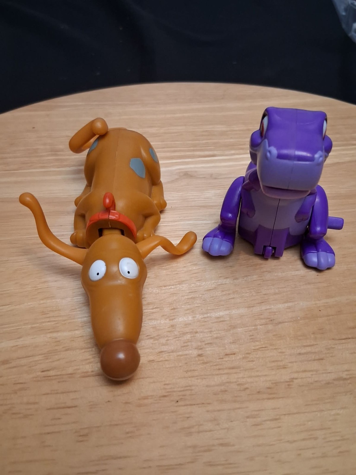 Vintage Burger King Windup Toys Rug Rats And Land Before Time 97,98