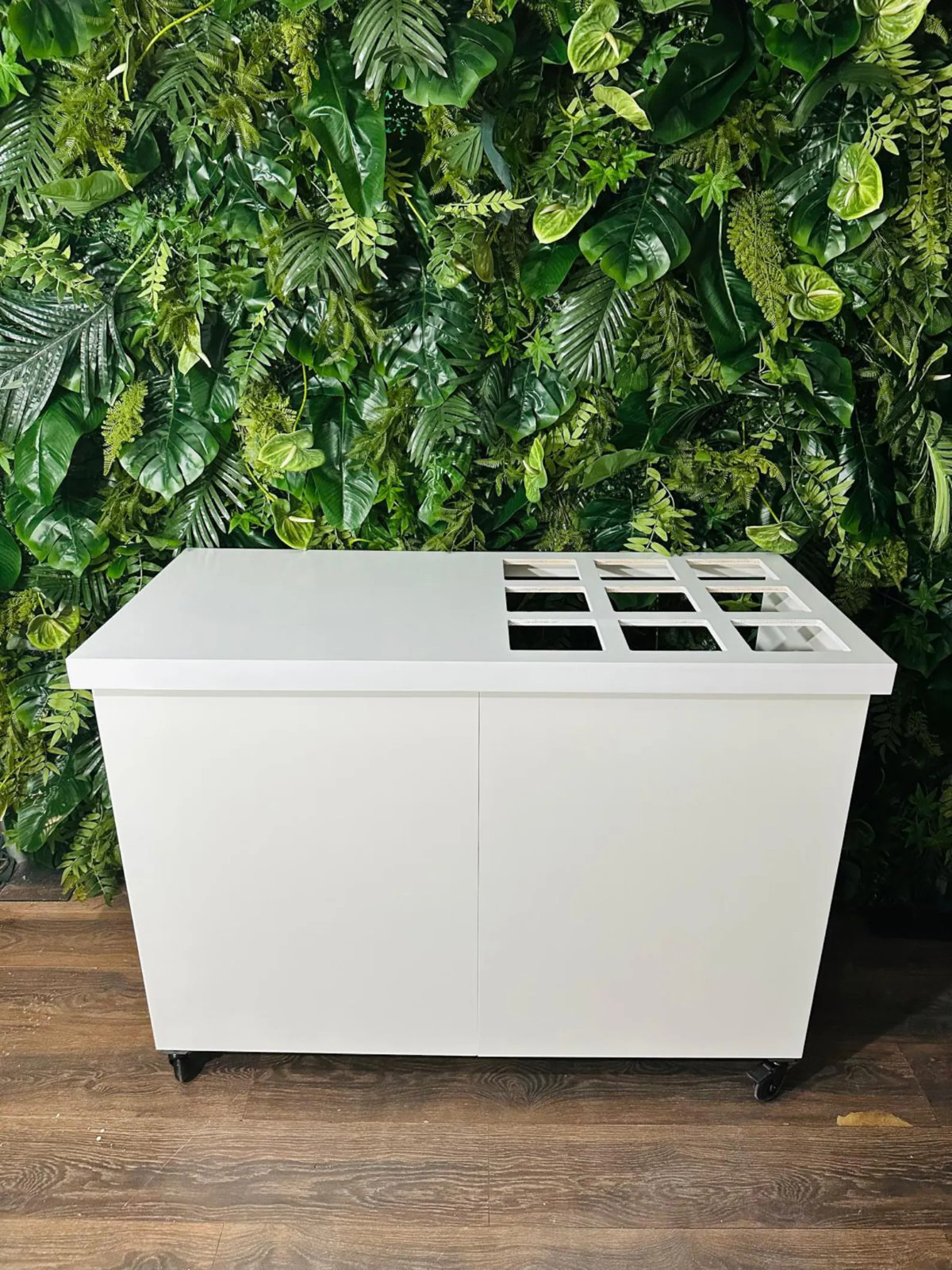 Mobile Charcuterie Cart, Folds and Collapses. Bar & Serving Station for events.