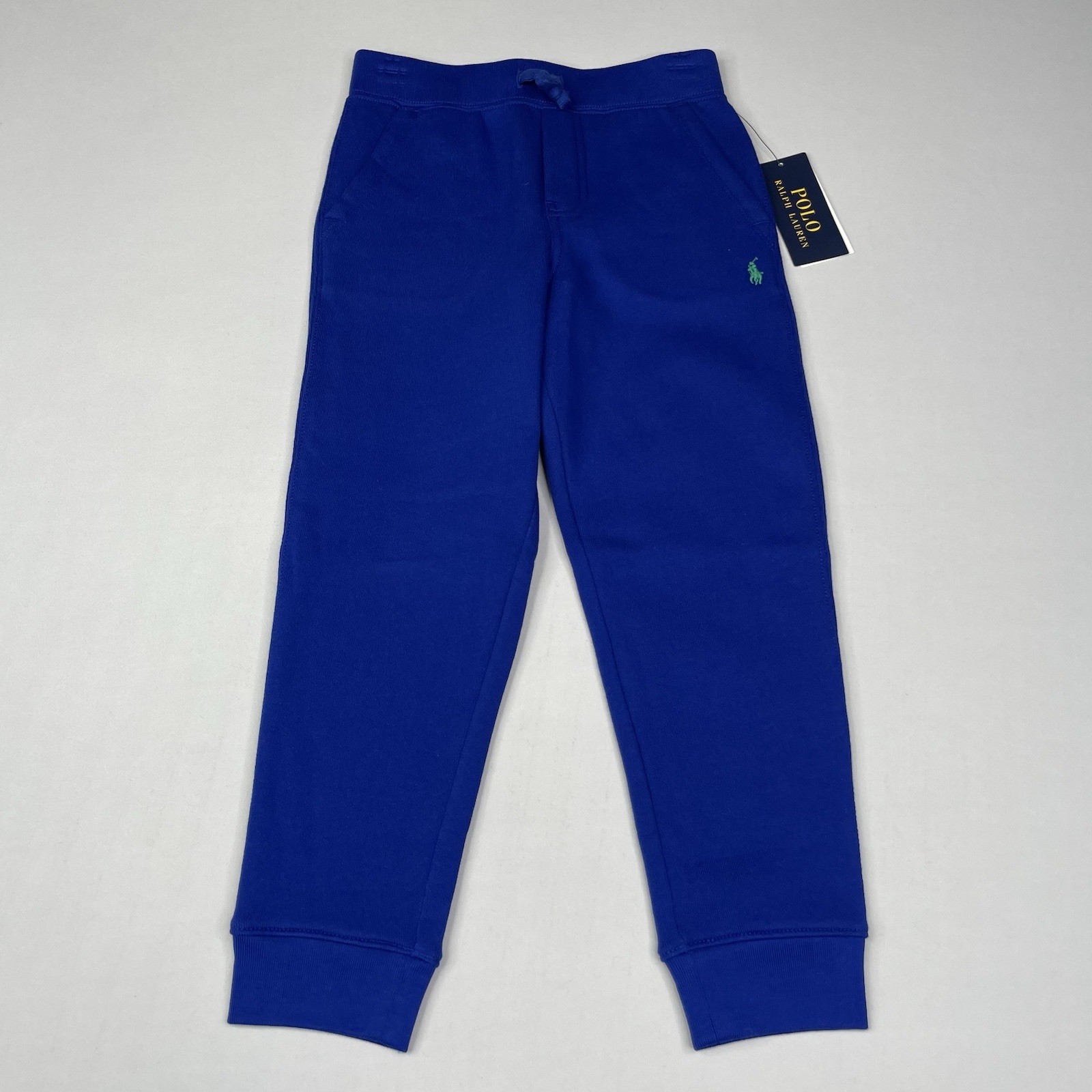 Polo Ralph Lauren Boys Size 6 Blue Fleece Jogger Pants