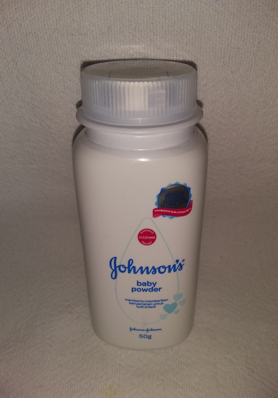 Johnson's Baby Powder 50g Johnson & Johnson Collectible Photo Prop Display