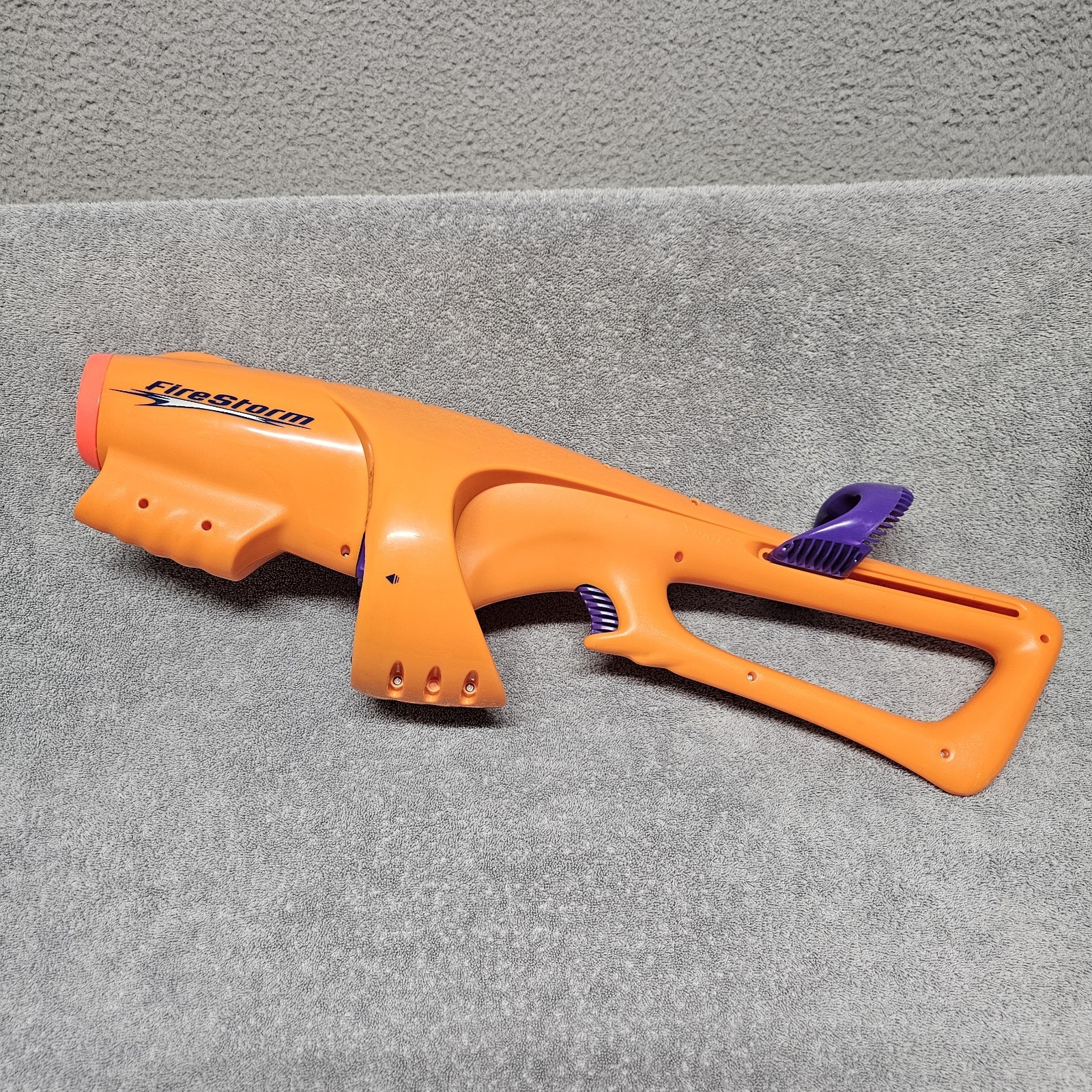 Koosh Vortex Firestorm TOY NERF GUN 6 Shot Ring Blaster Gun 25" 1998 VTG Works!