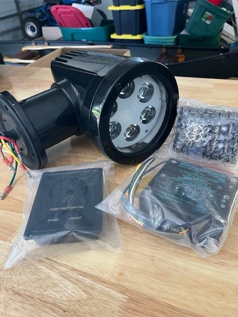 ACR RCL-50 LED Searchlight With URP-102 Point Pad