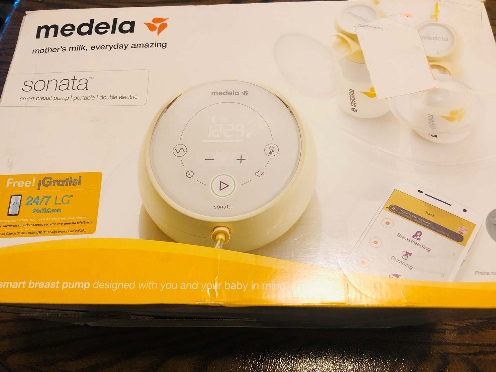 Medela Sonata Double Electric Smart Breast Pump - 101037319